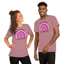 Load image into Gallery viewer, In October I Wear Pink Rainbow - Short-Sleeve Unisex T-Shirt