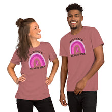 Load image into Gallery viewer, In October I Wear Pink Rainbow - Short-Sleeve Unisex T-Shirt