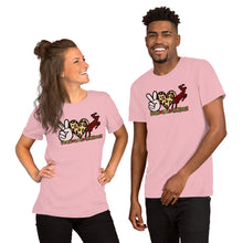 Load image into Gallery viewer, Peace Love Reindeer - Short-Sleeve Unisex T-Shirt