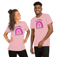 Load image into Gallery viewer, In October I Wear Pink Rainbow - Short-Sleeve Unisex T-Shirt