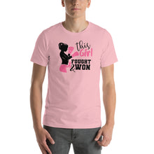 Load image into Gallery viewer, This Girl Fought And Won - Short-Sleeve Unisex T-Shirt