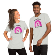 Load image into Gallery viewer, In October I Wear Pink Rainbow - Short-Sleeve Unisex T-Shirt