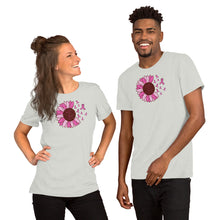 Load image into Gallery viewer, Breast Cancer Sunflower - Short-Sleeve Unisex T-Shirt