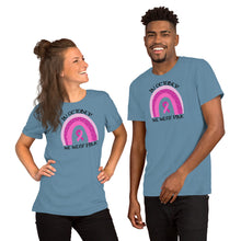 Load image into Gallery viewer, In October I Wear Pink Rainbow - Short-Sleeve Unisex T-Shirt