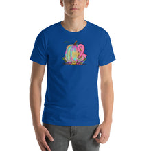Load image into Gallery viewer, Pumpkin Pink Ribbon - Short-Sleeve Unisex T-Shirt