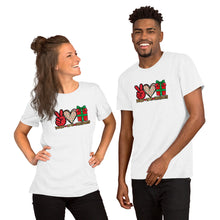 Load image into Gallery viewer, Peace Love Presents - Short-Sleeve Unisex T-Shirt