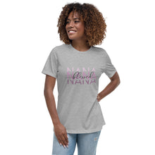 Load image into Gallery viewer, Blessed Nana Women's Relaxed T-Shirt