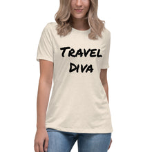 Load image into Gallery viewer, Travel Diva Women's Relaxed T-Shirt