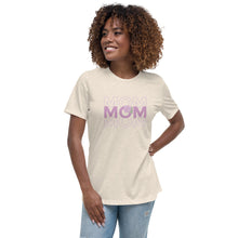 Load image into Gallery viewer, Mom Flower Women's Relaxed T-Shirt