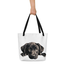 Load image into Gallery viewer, Labrador Retriever - All-Over Print Large Tote Bag
