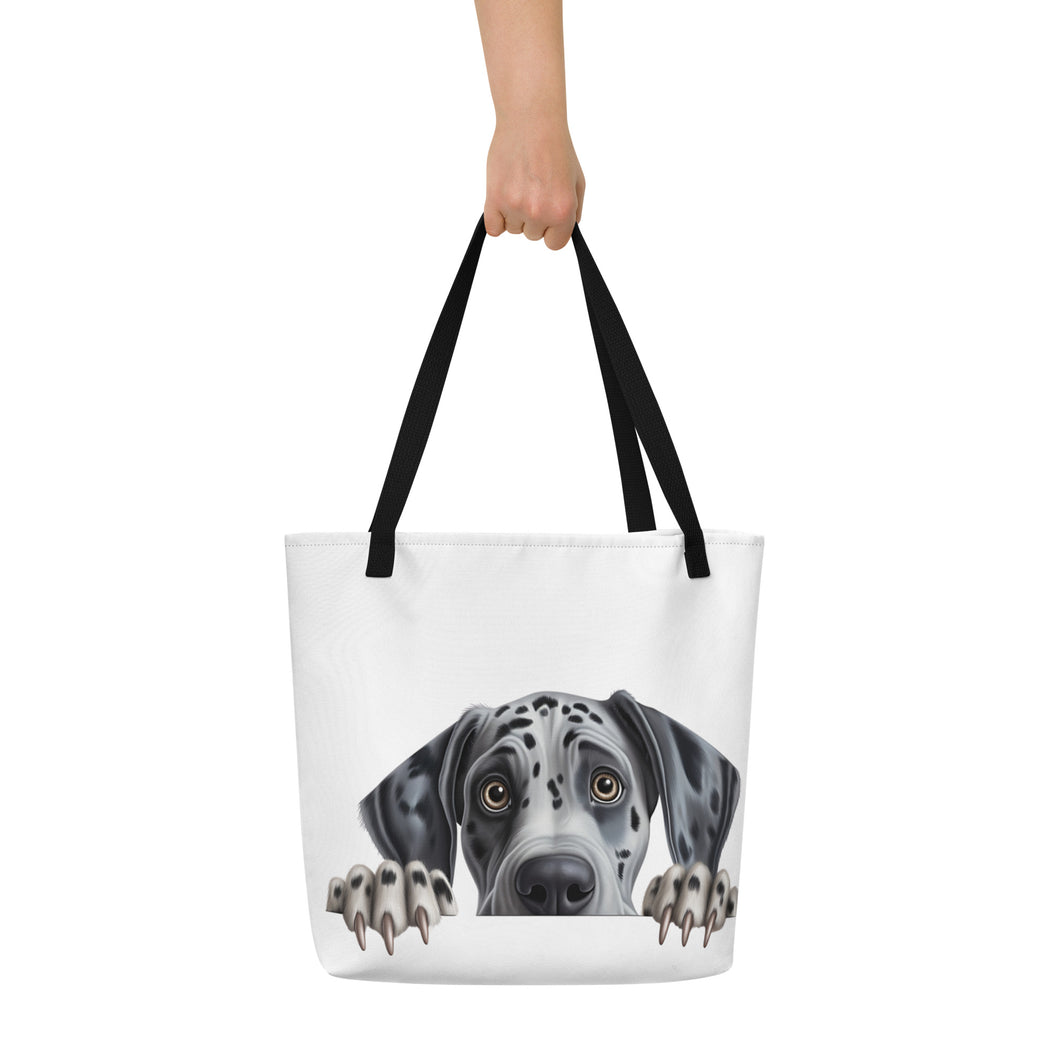 Great Dane - All-Over Print Large Tote Bag