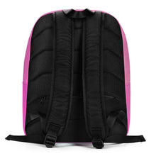 Load image into Gallery viewer, Pink, Blue, and White (Hot Pink) Minimalist Backpack
