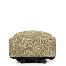 Load image into Gallery viewer, Gold Sparkle Minimalist Backpack
