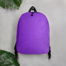 Load image into Gallery viewer, Purple Minimalist Backpack
