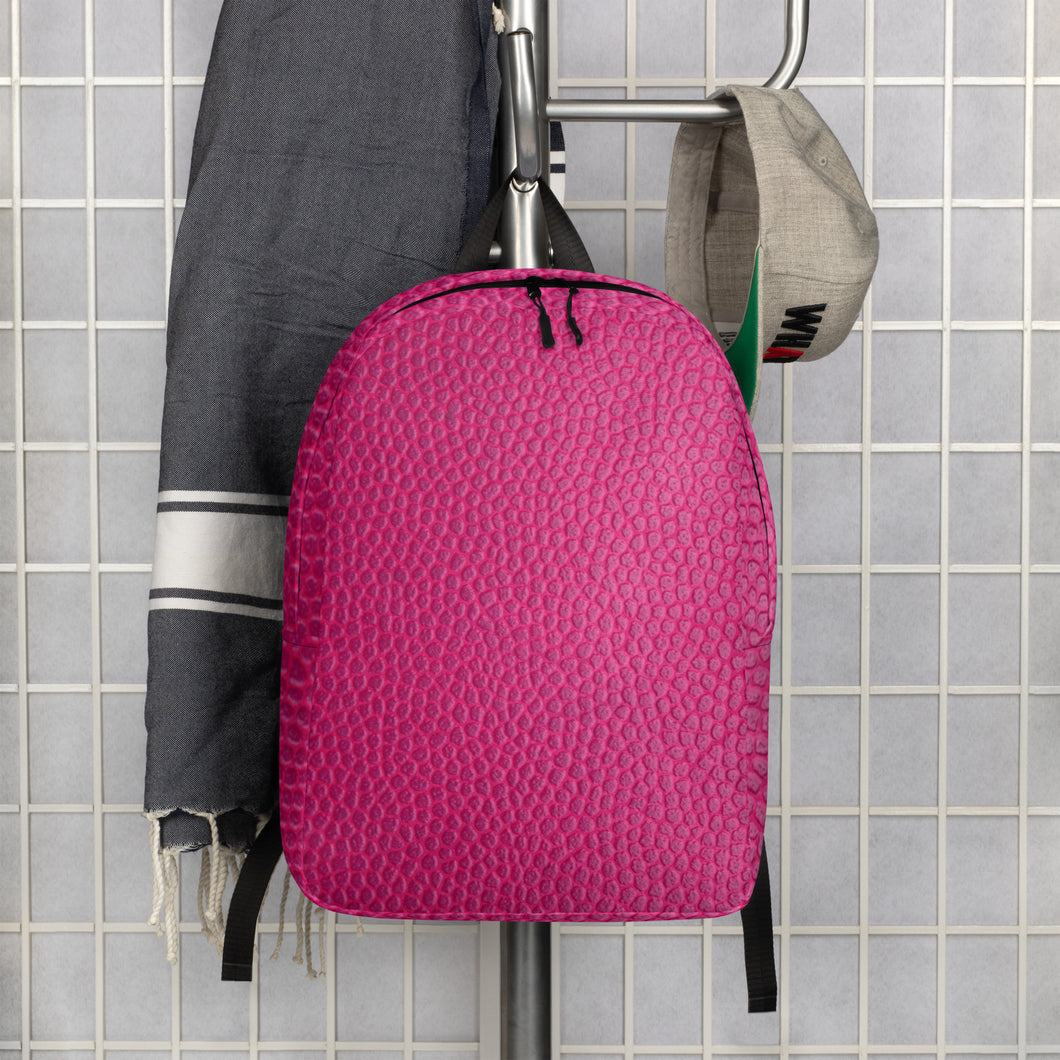 Hot Pink Minimalist Backpack