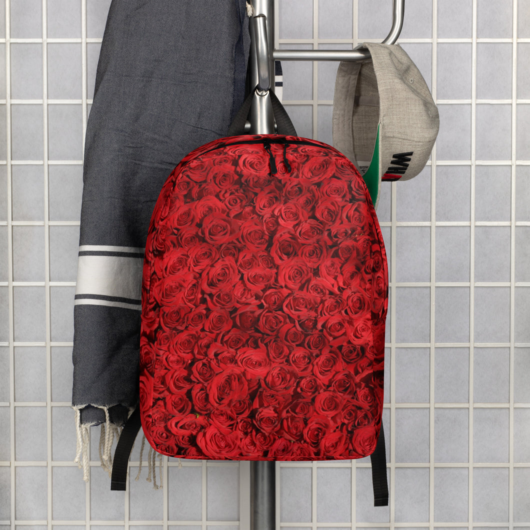 Red Roses Minimalist Backpack