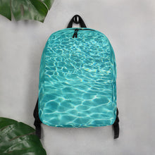 Load image into Gallery viewer, Aquamarine Minimalist Backpack
