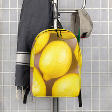 Load image into Gallery viewer, Lemons Minimalist Backpack
