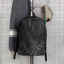 Load image into Gallery viewer, Black Marble Minimalist Backpack
