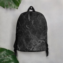 Load image into Gallery viewer, Black Marble Minimalist Backpack
