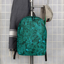 Load image into Gallery viewer, Green Marble Minimalist Backpack
