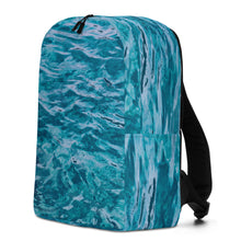 Load image into Gallery viewer, Blue Waves Minimalist Backpack
