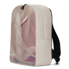 Load image into Gallery viewer, White Rose Minimalist Backpack
