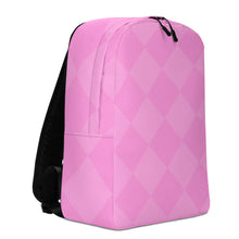 Load image into Gallery viewer, Pink Diamonds Minimalist Backpack
