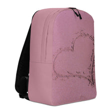 Load image into Gallery viewer, Pink Heart Minimalist Backpack
