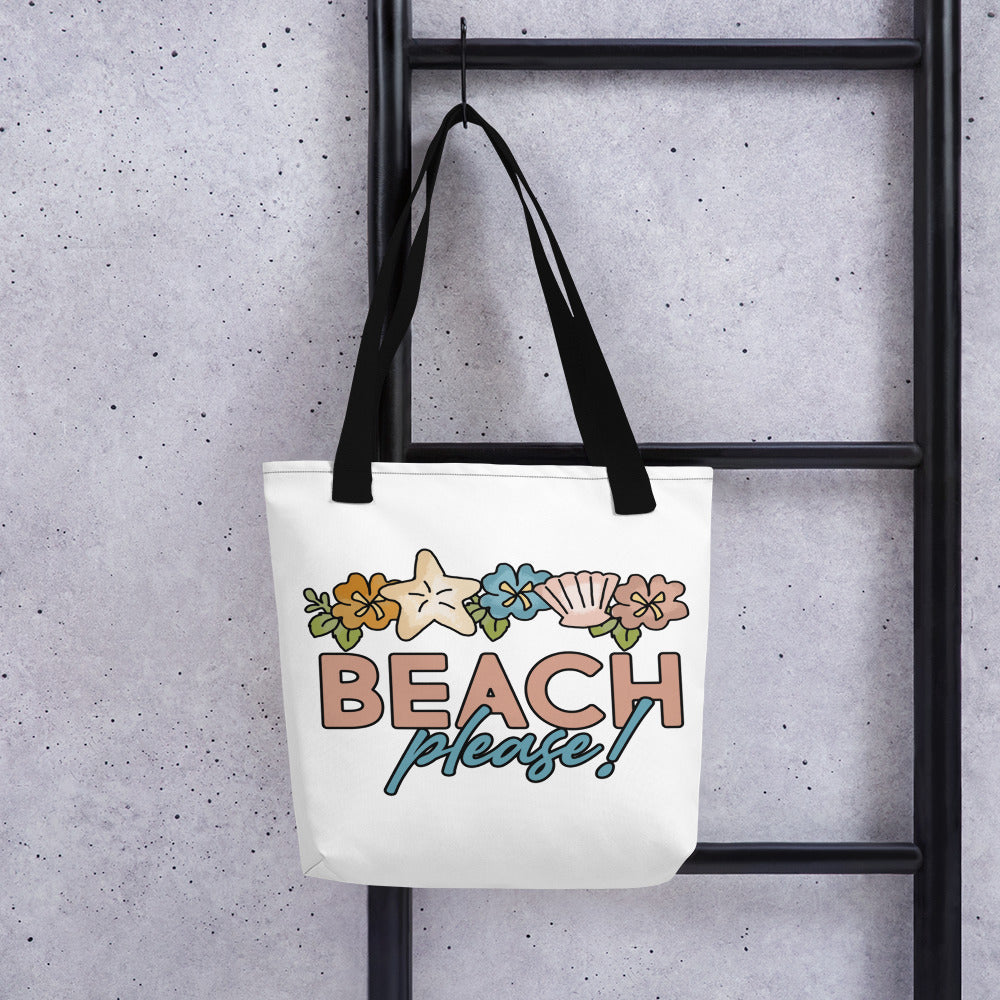 Beach Please! Tote bag