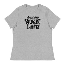 Load image into Gallery viewer, Camper Sweet Camper - Women&#39;s Relaxed T-Shirt
