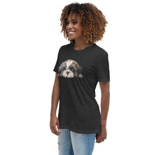 Load image into Gallery viewer, Shih Tzu Women&#39;s Relaxed T-Shirt
