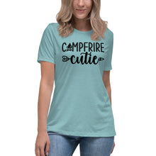 Load image into Gallery viewer, CampFire Cutie - Women&#39;s Relaxed T-Shirt
