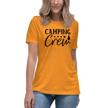 Load image into Gallery viewer, Camping Crew - Women&#39;s Relaxed T-Shirt
