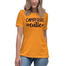 Load image into Gallery viewer, CampFire Cutie - Women&#39;s Relaxed T-Shirt
