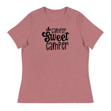 Load image into Gallery viewer, Camper Sweet Camper - Women&#39;s Relaxed T-Shirt
