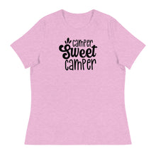 Load image into Gallery viewer, Camper Sweet Camper - Women&#39;s Relaxed T-Shirt
