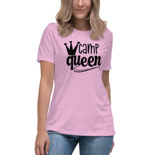 Load image into Gallery viewer, Camp Queen - Women&#39;s Relaxed T-Shirt
