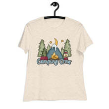 Load image into Gallery viewer, Camping Crew Women&#39;s Relaxed T-Shirt
