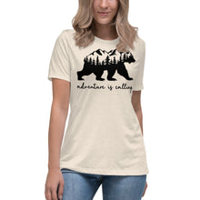 Load image into Gallery viewer, Adventure is calling  Women&#39;s Relaxed T-Shirt
