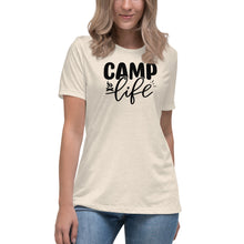 Load image into Gallery viewer, Camp Life - Women&#39;s Relaxed T-Shirt
