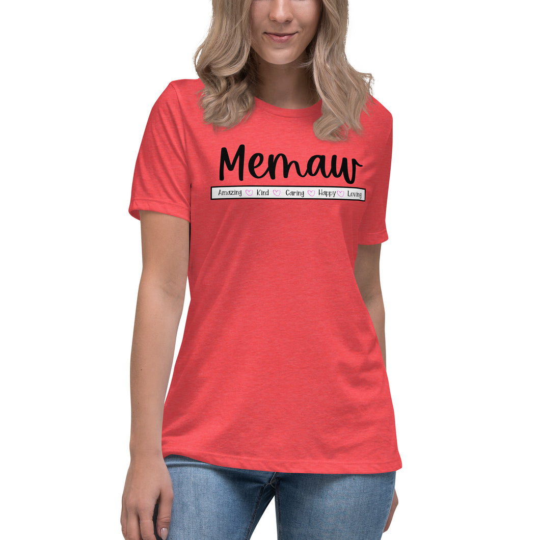 Memaw Women's Relaxed T-Shirt