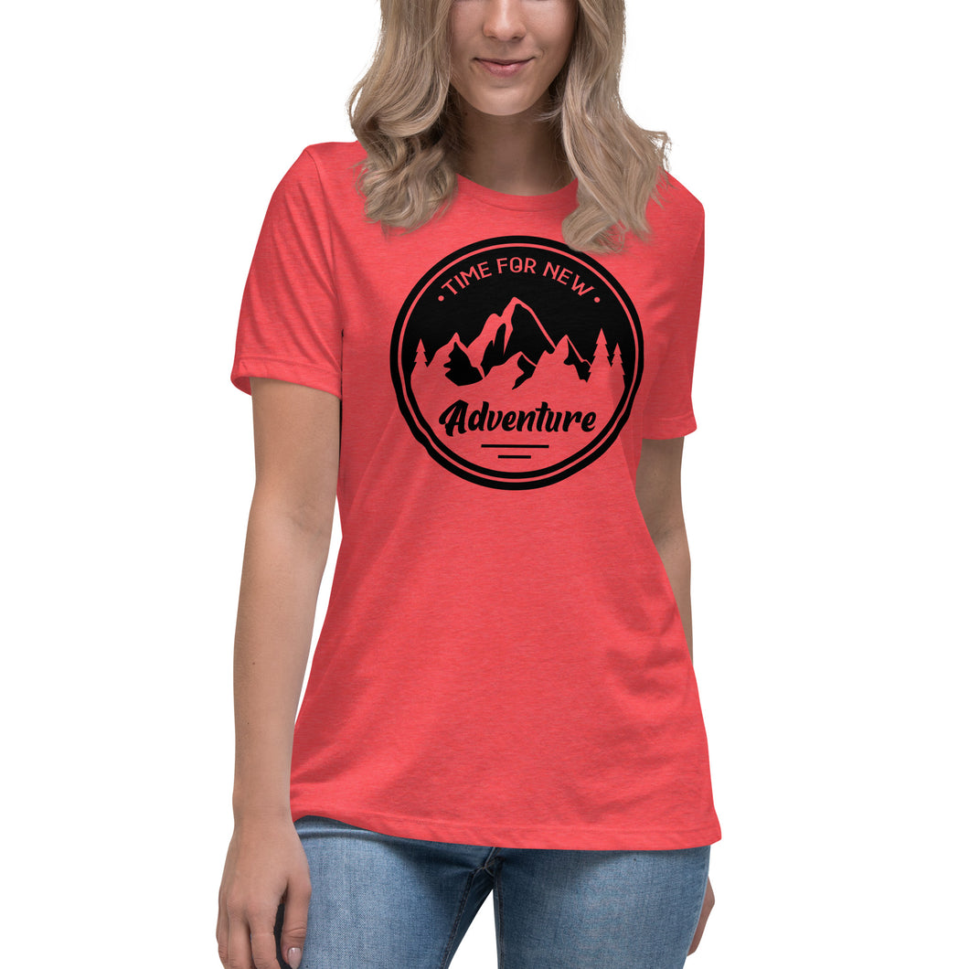 Time For New Adventure Women's Relaxed T-Shirt