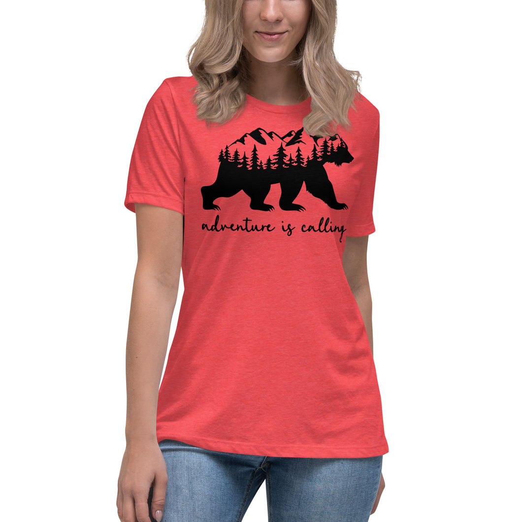 Adventure is calling  Women's Relaxed T-Shirt
