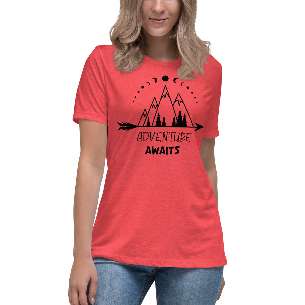 Adventure Awaits Women's Relaxed T-Shirt