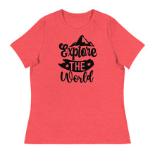 Load image into Gallery viewer, Explore the World - Women&#39;s Relaxed T-Shirt
