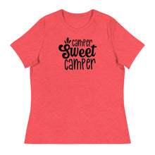 Load image into Gallery viewer, Camper Sweet Camper - Women&#39;s Relaxed T-Shirt
