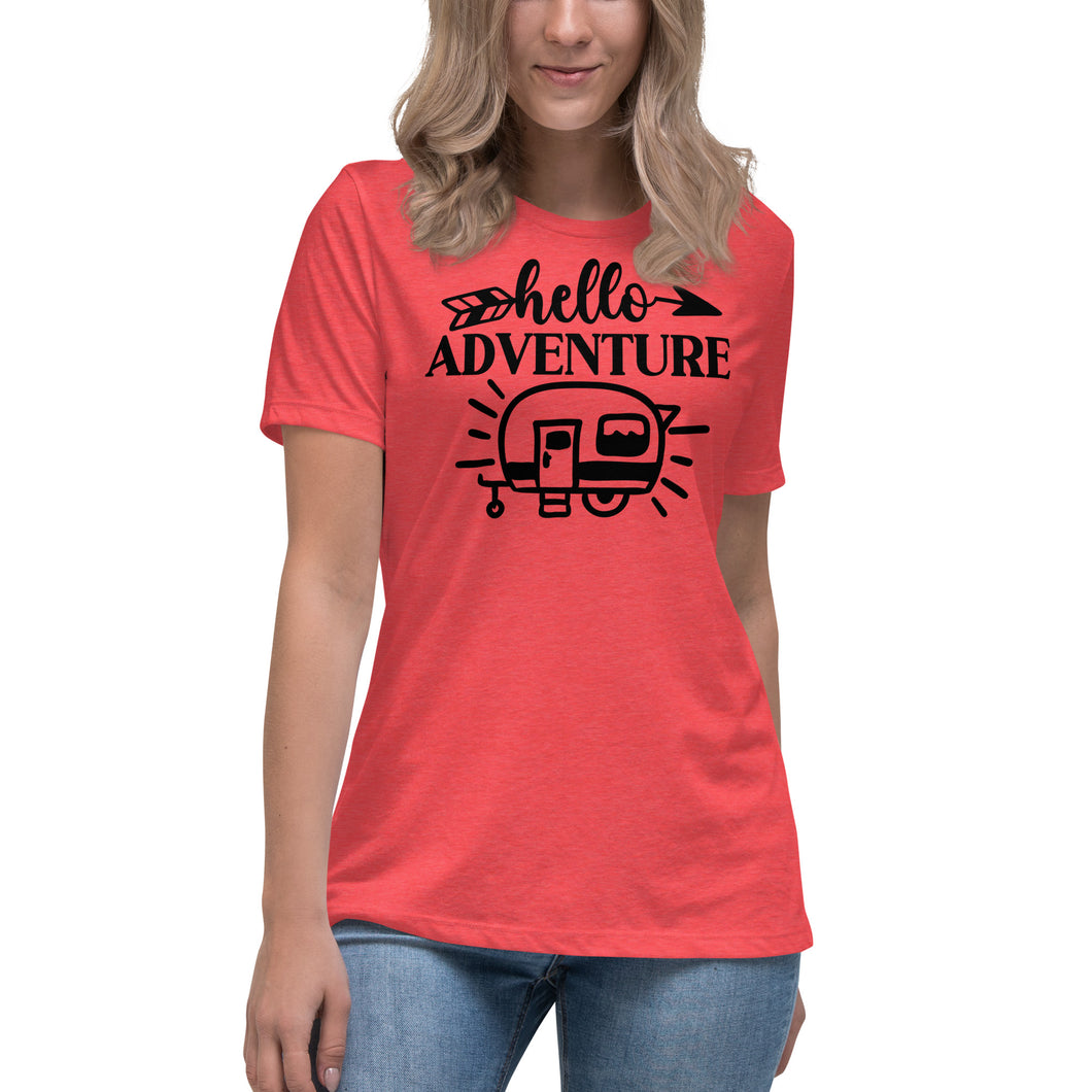 Hello Adventure - Women's Relaxed T-Shirt