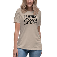 Load image into Gallery viewer, Camping Crew - Women&#39;s Relaxed T-Shirt
