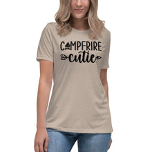 Load image into Gallery viewer, CampFire Cutie - Women&#39;s Relaxed T-Shirt
